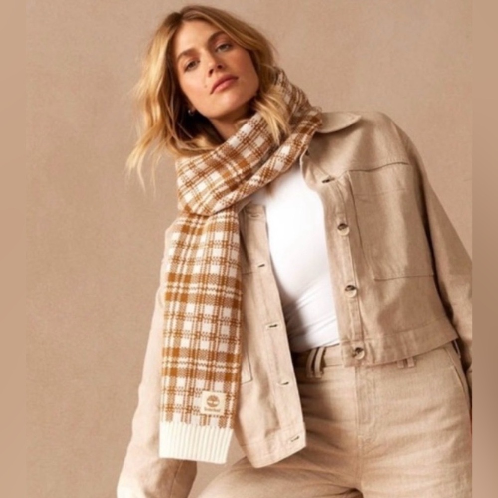 Timberland Buffalo Plaid Scarf
